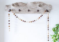 Brown Ombre Felt Ball Garland - Redheadnblue