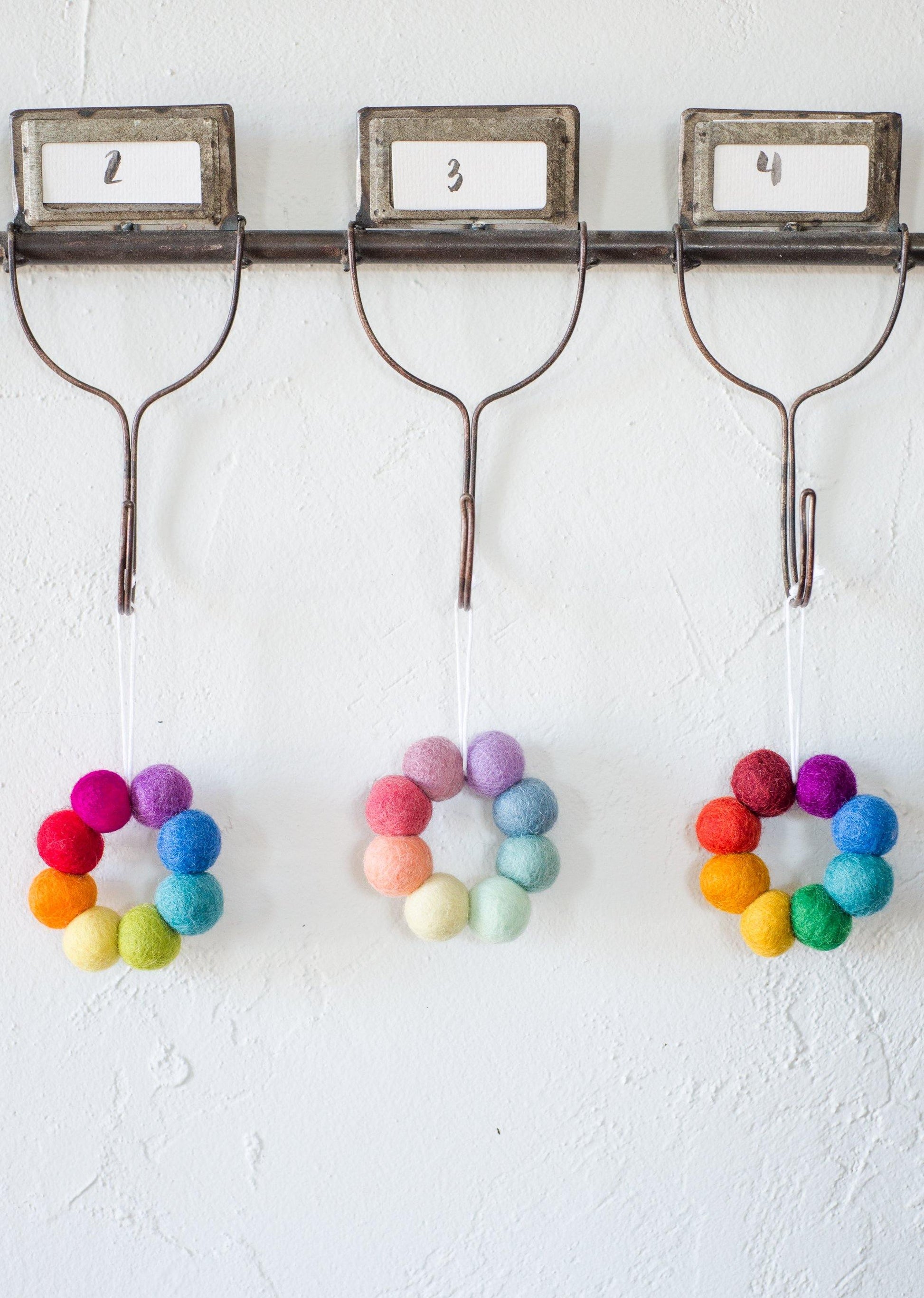 Rainbow Ornament - No Bow - Redheadnblue