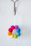 Rainbow Ornament - No Bow - Redheadnblue