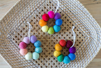 Rainbow Ornament - No Bow - Redheadnblue