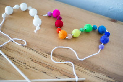 Felt Ball Fishing Cat Toy - Redheadnblue