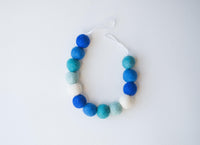 Blue Ombre Curtain Ties - Redheadnblue