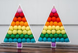 Rainbow Felt Ball Tree - Redheadnblue
