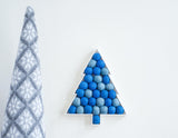 Blues Felt Ball Tree - Redheadnblue