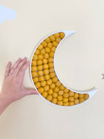Gold Felt Ball Crescent Moon