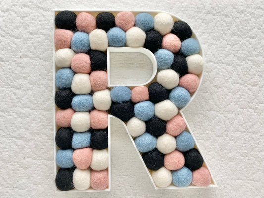 Felt Ball Letter R