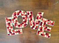 Felt Ball Letter O
