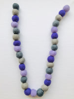 Greys & Purples Garland - Redheadnblue