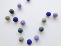 Greys & Purples Garland - Redheadnblue