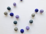 Greys & Purples Garland - Redheadnblue