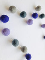 Greys & Purples Garland - Redheadnblue