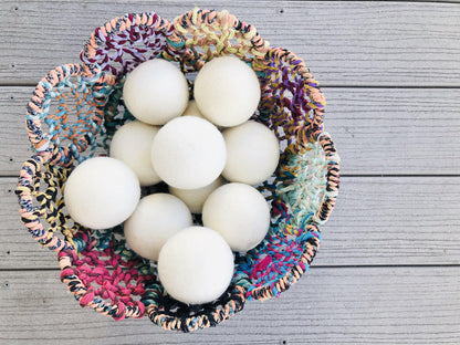 Extra Large White Dryer Ball - Redheadnblue