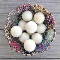 Extra Large White Dryer Ball - Redheadnblue