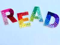 Felt Ball Letter D