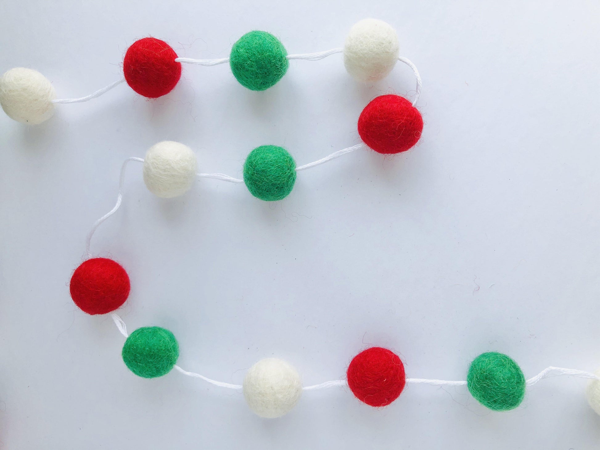 Tri-Christmas Garland - Redheadnblue