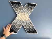 Felt Ball Letter X