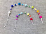 Felt Ball String Cat Toy - Redheadnblue