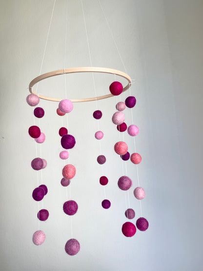 Purples & Pinks Ceiling Mobile