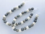 Shades of Gray Curtain Ties - Redheadnblue