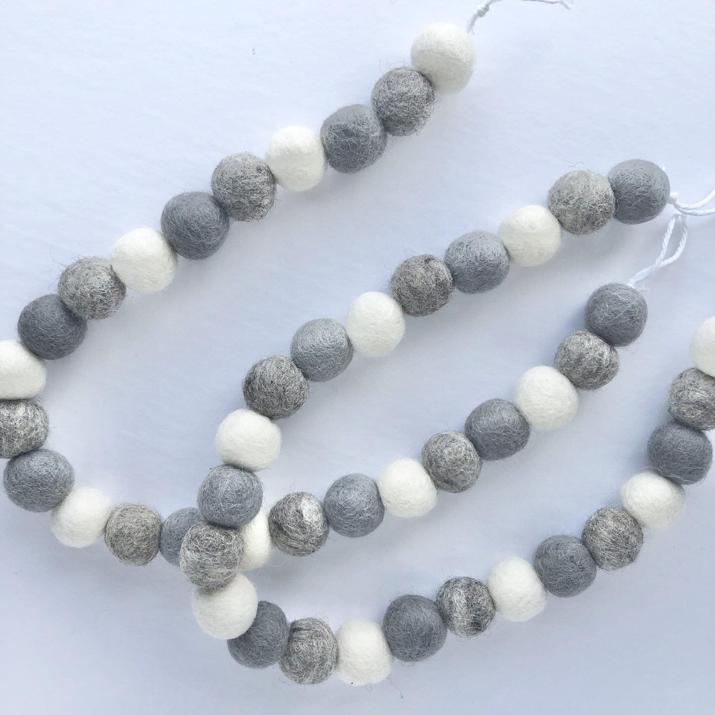 Shades of Gray Curtain Ties - Redheadnblue