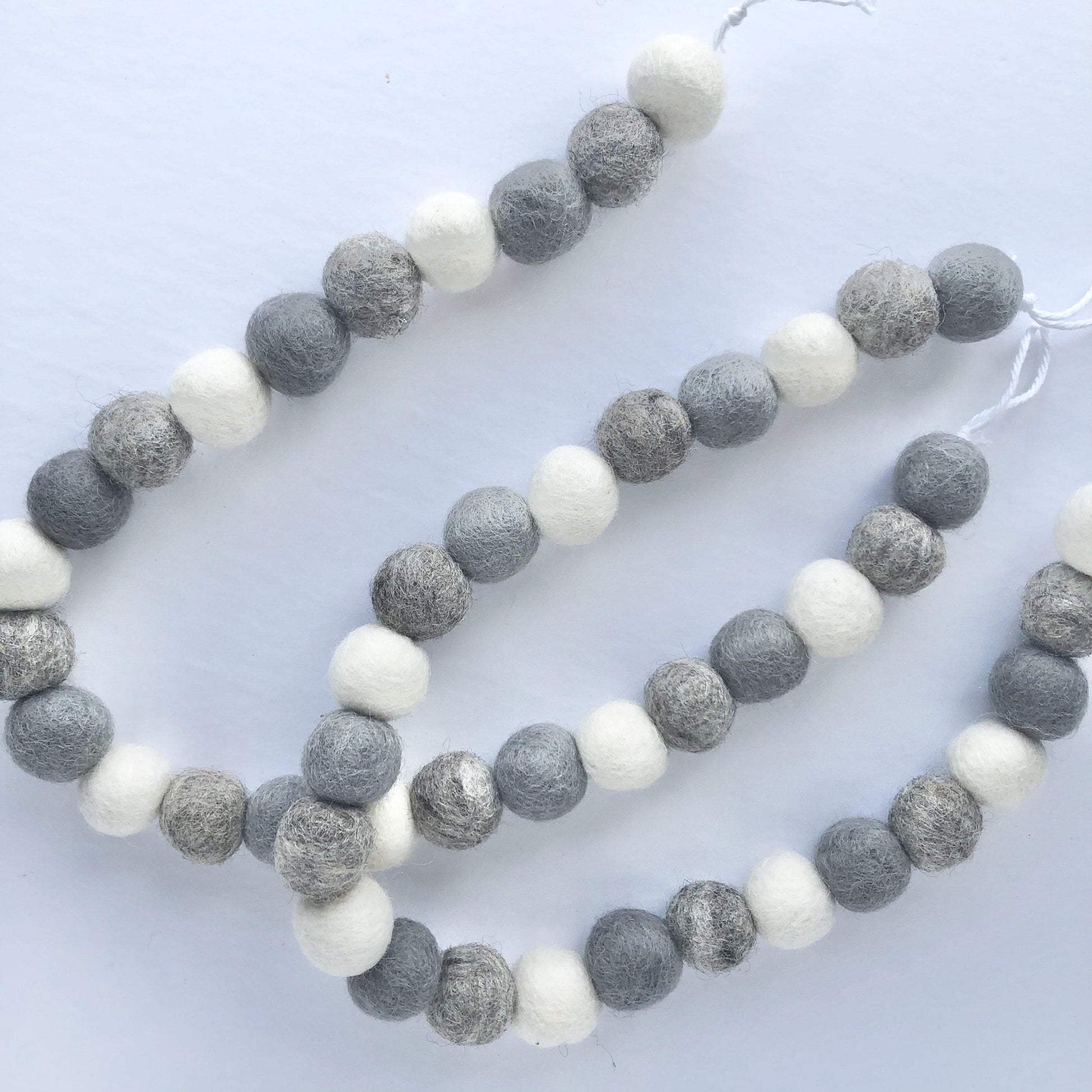 Shades of Gray Curtain Ties - Redheadnblue
