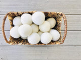 Large White Dryer Ball - Redheadnblue