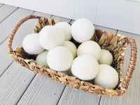 Large White Dryer Ball - Redheadnblue