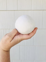 Large White Dryer Ball - Redheadnblue
