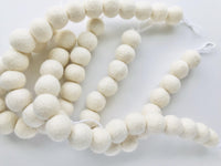 Solid White Curtain Ties - Redheadnblue