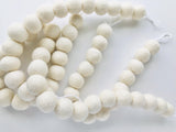 Solid White Curtain Ties - Redheadnblue