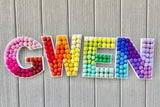 Felt Ball Letter E