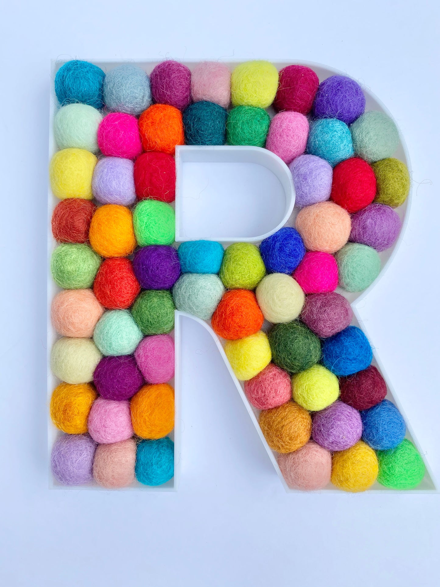 Felt Ball Letter R