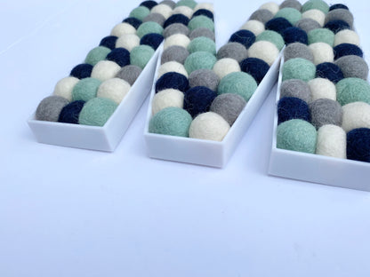 Felt Ball Letter M