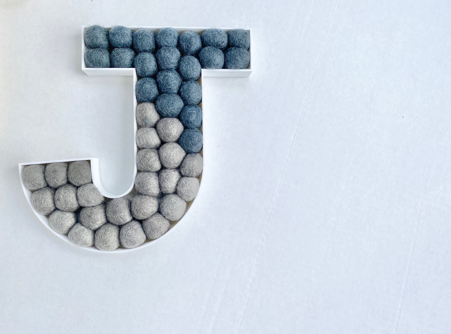Christmas JOY Felt Ball Letters
