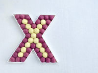 Felt Ball Letter X