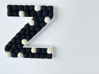 Felt Ball Letter Z