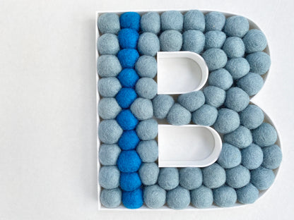 Felt Ball Letter B