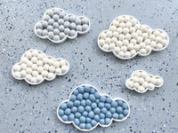 Felt Ball Clouds - Redheadnblue