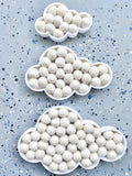 Felt Ball Clouds - Redheadnblue