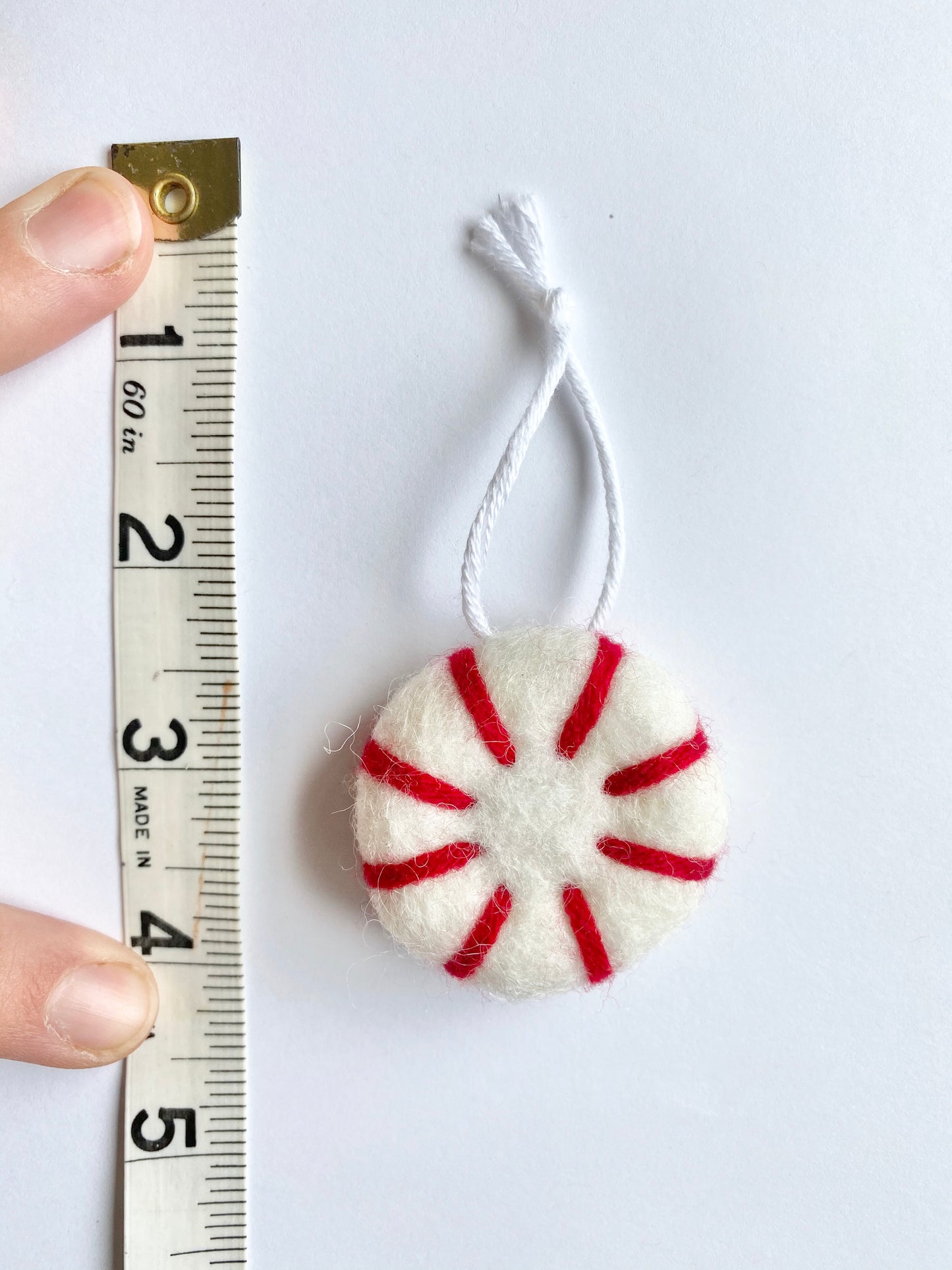 Felted Peppermints