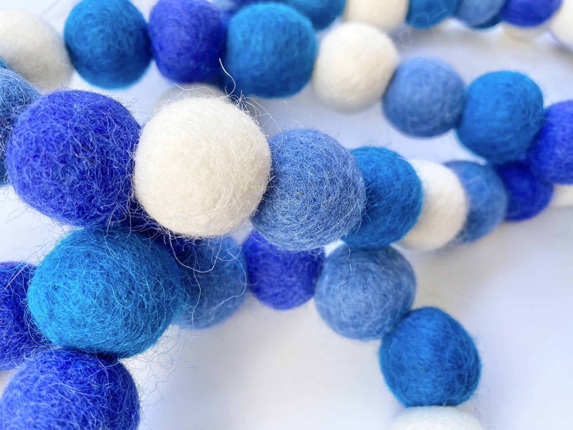 Shades of Blue Garland - Redheadnblue
