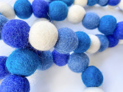Shades of Blue Garland - Redheadnblue