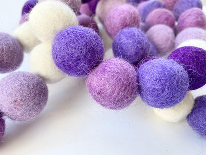 Shades of Purple Garland - Redheadnblue