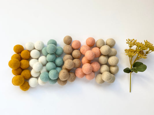 Trending Nursery - 2.5 cm Felt Balls