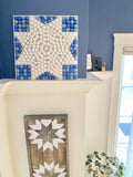 Snow Flake Wall Hanging or Shelf Sitter - Wool Jamboree