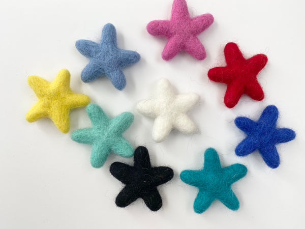Felted Stars