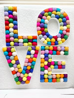 Felt Ball Letter L