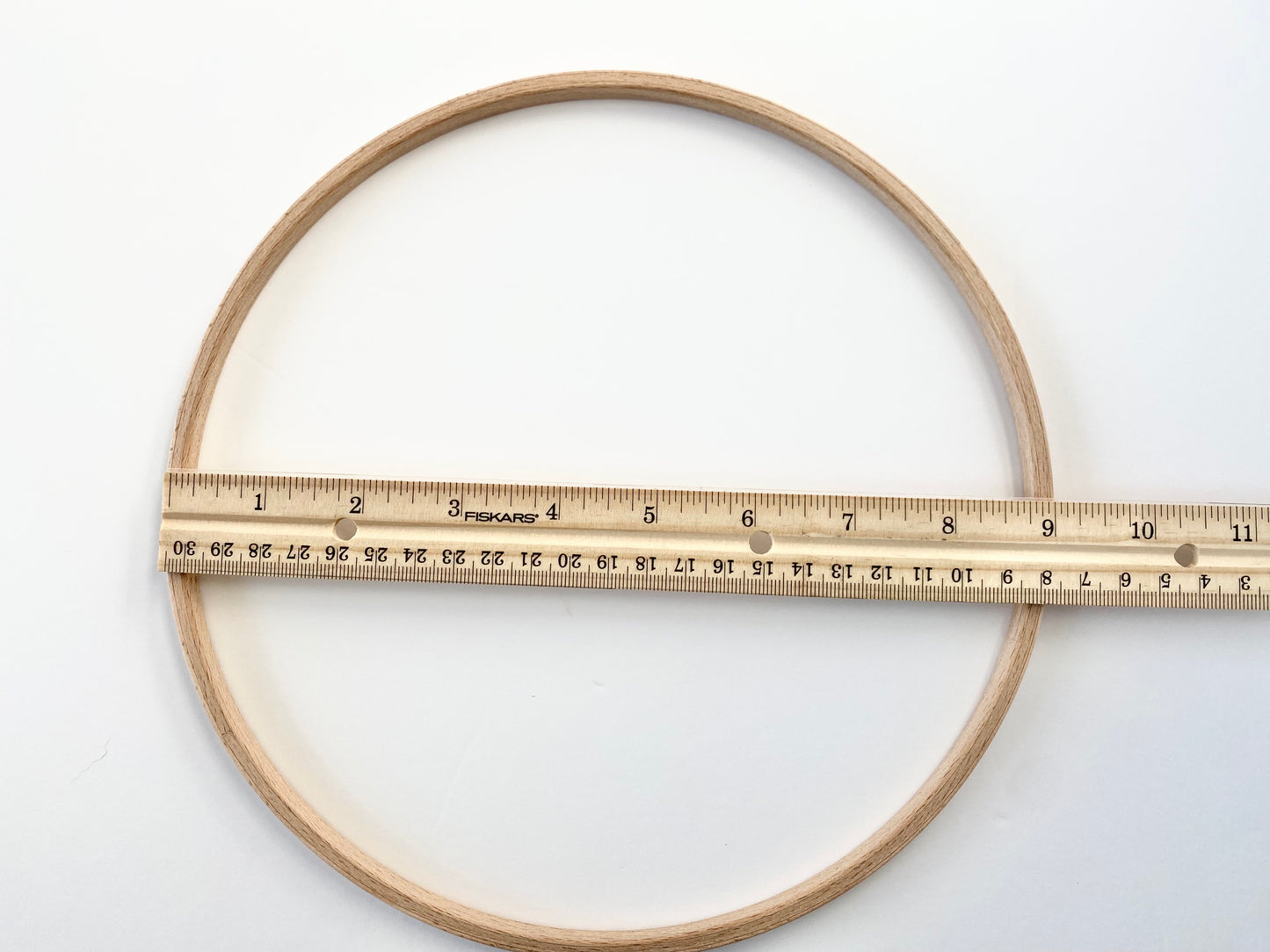 Premium Quality Wooden Hoop - 9 in Diameter