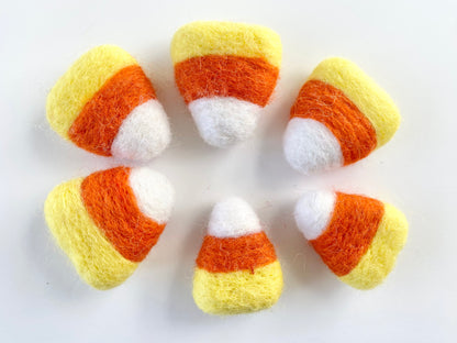 Felt Candy Corn or Ghost Toy