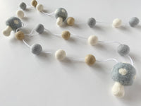 Neutrals Mushroom Garland